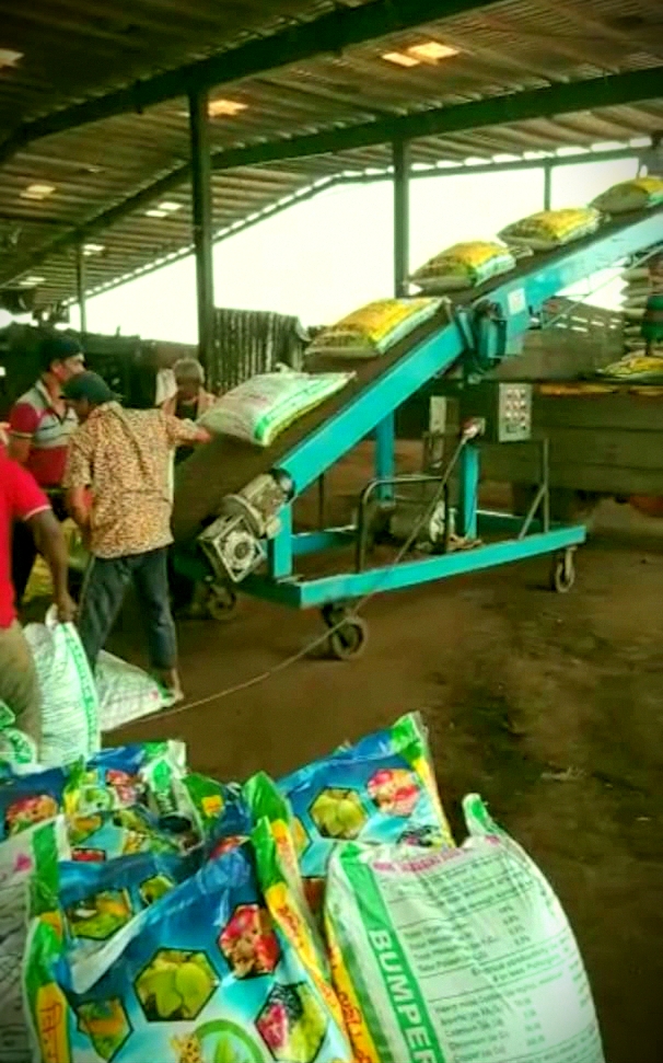 Kisan Groww 100% Enriched Organic Manure manufacturing setup