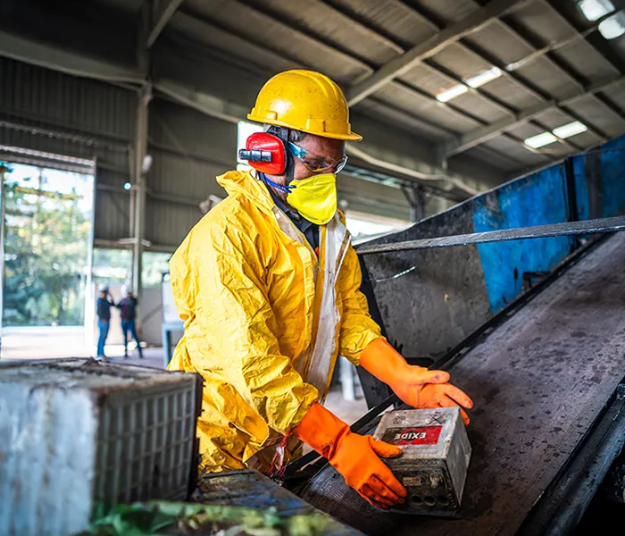 Battery Recycling Plant
